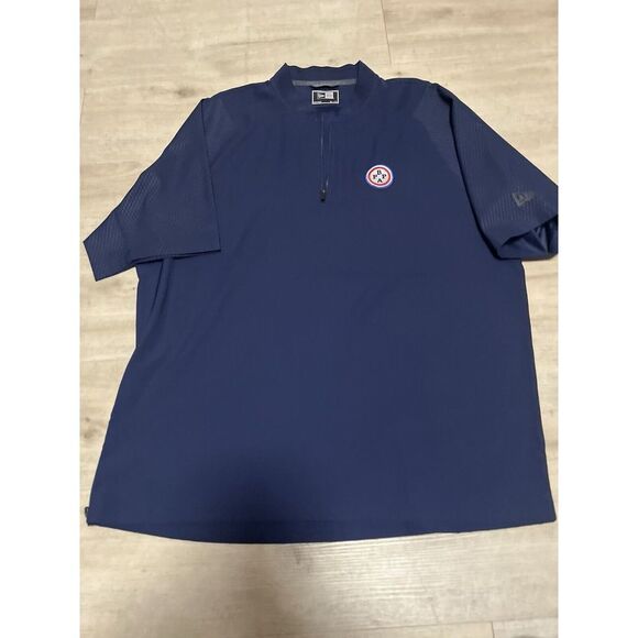 BPD Boston Police Patrolmen's Association New Era Blue‎ XL 1/4 Zip